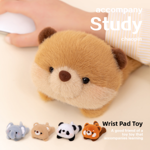 JIFANPAUL | Cute Female Desk Wrist Rest Plush Toy
