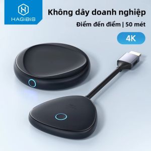 Bộ Thu Phát HDMI Không Dây Hagibis 4K Bộ Mở Rộng Bộ Chuyển Đổi Màn Hình Thiết Bị Thu Phát Tín Hiệu Video Âm Thanh Dùng Cho Doanh Nghiệp