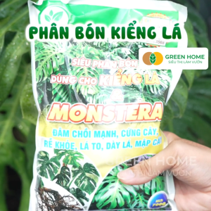 Phân Bón Cây Kiểng Lá GreenHome Bao 700gr Trầu Bà Monstera Cây Nội Thất Giúp Đâm Chồi Mạnh