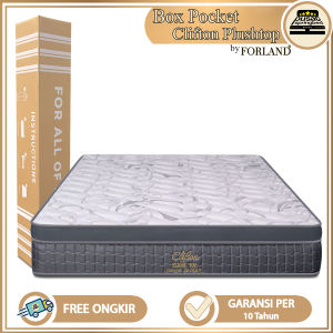 Kasur Springbed in a Box - Forland Box Plushtop Series - Mattress in a Box