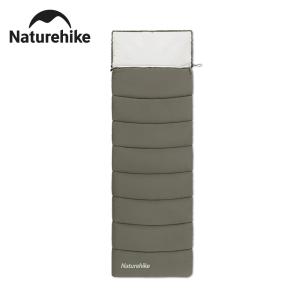 Naturehike Outdoor camping cotton sleeping bag Adult envelope portable camping washable thickened splicing sleeping bag