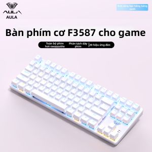 AULA-MOJING | Bàn Phím Cơ Gaming Wolf Spider F2088Air 108 Phím Tri-mode (2.4G/Bluetooth/Dây) Đa Dạng Switch (Xanh/Nâu/Đỏ)