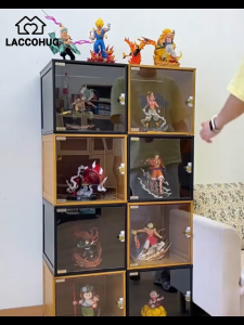 DIY Acrylic Desktop Display Storage Box Blind Box Display Cabinet Transparent Dustproof Box