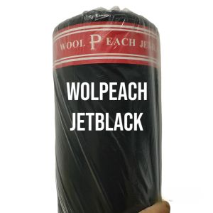 Kain Jetblack Hitam Pekat Halus tebal Bahan Gamis Abaya