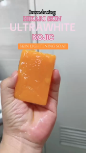 【MY Girl】Hikari Skin Ultra White Kojic Skin Lightening Soap Prevent Pimple & Acne Whitening Face & Body Soap