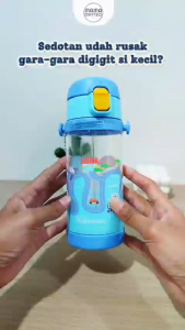 SUGARBABY Replacement Straw Kit TKB 400ml / Sedotan Botol Tritan Kid Bottle 400ml