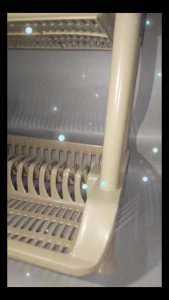 2 LAYER PLASTIC DISH DRAINER RACK/ KITCHEN ORGANIZER / LAGAYAN NG PLATO/DISH ORGANIZER DSH RACK/PLATE ORGANIZER