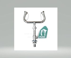 ก๊อกน้ำล้างตาฉุกเฉินชนิดติดเคาน์เตอร์ ตั้งโต๊ะ หรือ ตั้งพื้น สะดวกติดตั้งง่าย ประหยัดพื้นที่ Deck Mounted Eyewash Model : SS-A250