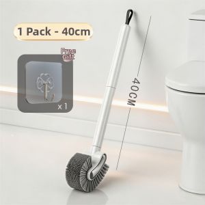 Aige | 360-Degree Cleaning Toilet Brush with Base