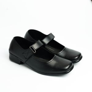 Sepatu Pantofel / Paskib Wanita  Formal Hak 1-3cm perekat Velcro Grace Ladys Shoes size 37-41