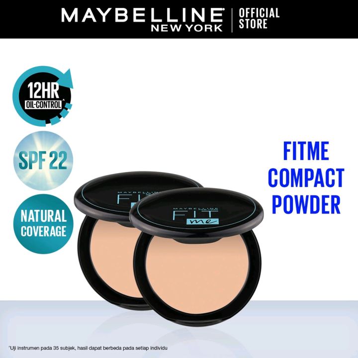Maybelline Fit Me Compact Powder Bedak Padat 120 Make Up