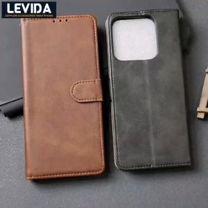 Flip Cover Kulit & Leather Case Poco X6 Pro 5G & Poco F6 5G
