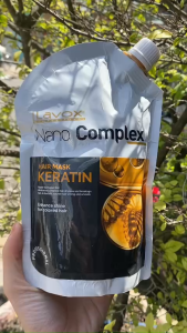 mặt nạ chăm sóc tóc KERATIN lavox Nano  Complex 500ml