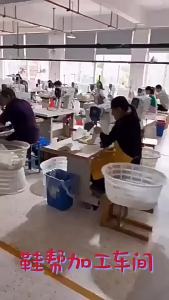 Mùa Mới Miệng Nông Quai Ngang Hoa Giày Đơn Nhỏ Thời Trang Thoải Mái Mềm Mại Mũi Tròn Lộ Chân Giày Lười Nhỏ