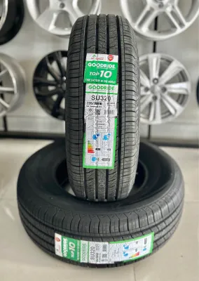 235/70R16 106H GOODRIDE SU320 TW500AA ยางใหม่ปี 25🇹🇭 ราคาโปร1แถม1=ได้2เส้น✅ แถมจุ๊บลมยางแท้😍 มีรับประกันนาน2 ปี 50000 กิโล❤️✅