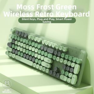 B．O．W | Dual Mode Wireless Bluetooth Keyboard and Mouse Set For Women