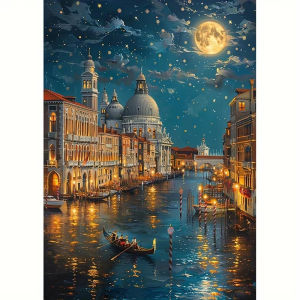 Serene Sunset Retro Painting Jigsaw Puzzle 500/1000/1200/2000PCS Relaxing Hobby Art Collectible Gift