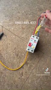 Attomat chống giật - chống quá tải - DELIXI DZ47sLES [CHÍNH HÃNG ]