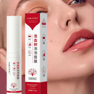 Dragon Blood Tree Bubble Lip Mask Clean Exfoliate Anti-dry Moisturizing Lip Improve Fine Lines Lip Care Balm Bubble Mask 龙血树泡泡唇膜7.5ml