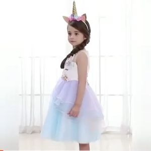 Kids Colorful Unicorn Headband / Cosplay Hairband / Skaf Rambut Unicorn / 独角兽儿童头箍