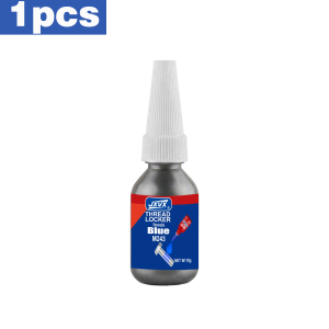 50ml Blue Threadlocker Anaerobic Glue Medium Strength Automotive-grade LockerThread for Metal Fasteners Nuts Bolts to Against Losening Lock Tight Seal Fasteners Curing Corrosion-Resistant Automotive Grade.