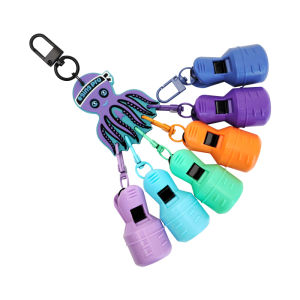 New M+ 6pcs Squid Jig Bait Protector Case Kit Set Webfoot Octopus Egi Hooks Cover Lures Mask Cuttlefish Umbrella Lure Cap Tool