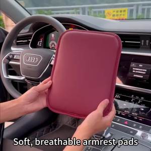 Car Armrest Pad Center Console Armrest Protection Pad Multifunctional Armrest Storage Box Pad Car Interior for Relieving Fatigue