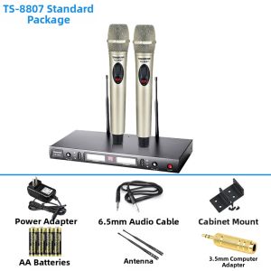Wireless Conference Microphone Professional U-Band Goose Neck Style Teaching Takstar TS-8807TT Handheld Karaoke Performance Mic