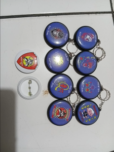 gantungan kunci IKS.PI Kera Sakti bahan plastik