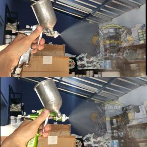 spraygun k3a std modif nozzle 0.5mm IRIT ANGIN!!