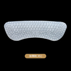 Blue Silk 4D Transparent Silica Gel Heel Liner Non Slip Massage Anti-Slip Heel Stickers High Heels Half Insole Wear-Resistant Heel Sticker