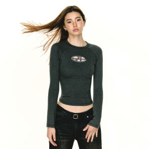Ariseism | Retro Hollow Out Slim Fit T-shirt