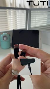TUTI Kabel Data 5.0A 20V Fast Charging Type C to Type C Digital Display QC3.0 Kabel Data 100W