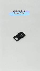 Buckle Acetal Hitam 2 cm Type G2X Harga Per Lusin