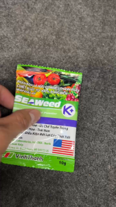 Phân Bón Lá Hữu Cơ Rong Biển 100% Nhập Khẩu Mỹ – Seaweed K+ Giàu Amino Tự Nhiên Dưỡng Nụ Dưỡng Bông Giữ Màu Hoa Cúc Lâu Tàn