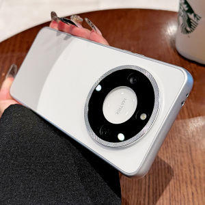 Ultra-Thin Honor X70 pro Phone Case Glass Soft Edge Full Lens Protection Mens Lightweight Luxury Hard Shell Protective Cover