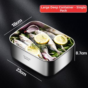 Food Grade Sealing Lunch Box Stainless