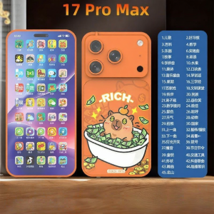 Educational Charging Toy Phone for 3-6 Years Old