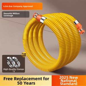 MONLEYTA | New National Standard Home Use Gas Hose with Explosion-proof and Heat-insulation