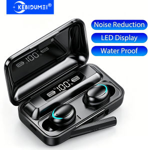 Kebidumei | KEBIDUMEI Bluetooth Headphones in-ear Wireless Earphones LED Display Sport Headsets Waterproof Noise Reduction Earbud for iPhone