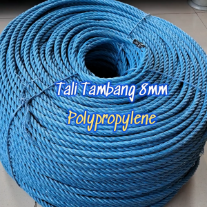 Tali Tambang 8mm Tali Tambang 8mm polypropylene 10 meter Kuat Fleksibelpolypropylene Kuat Fleksibel