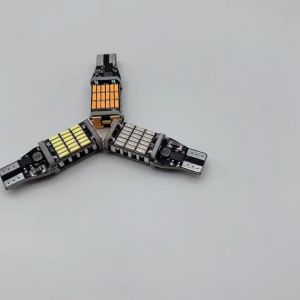 Lampu Senja Kota CANBUS T10 T15 45 SMD W16W Lampu Mundur Sign LED