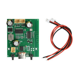 Ziqqucu | TWS Stereo Bluetooth Amplifier Board 2*10W Dual Channel Adjustable Sound Rechargeable Amplifier Wireless Stereo DC 5V/3.7V
