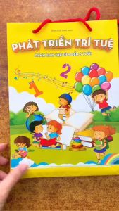 Sách - Phát triển trí tuệ cho trẻ từ 5-6 tuổi (túi 8 quyển)