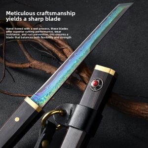 TINGLING | Damascus Steel Fruit Knife Sharp Portable