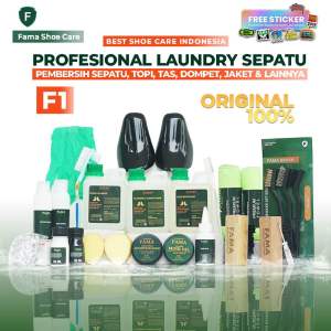 Fama Shoe Care | Paket Cuci Sepatu F 1- Paket Laundry Sepatu-Shoes cleaner-shoe cleaner