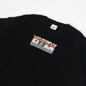 Yesterday – Baju Kaos Distro Pria Original 24s t shirt Pria Cowok Keren Hitam Burm