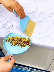 Mini Broom And Dustpan Set Broom Dustpan Brush Desktop Cleaning Cleaning Garbage Shovel For Home Living Room Table Camping
