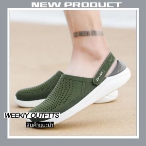 LKShoes ร้านในไทย รูปแบบรองเท้าวินเทจ รองเท้ารัดส้น พื้นนิ่มใส่สบาย สีทูโทน สายรัดส้นสำหรับการใช้งานและลื่นแน่นๆ