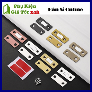 Hút Chặn Giữ Cửa Nam Châm Chống Va Đập - Miếng Nam Châm Hít Cửa Tủ Cửa Kéo Chất Liệu Hợp Kim Bền Bỉ Miếng Keo Dán 3m Siêu Dính Chắc Chắn - Hít Cửa Nam Châm Tự Động Lực Hít Cực Mạnh Siêu Bền Tiện Dụng